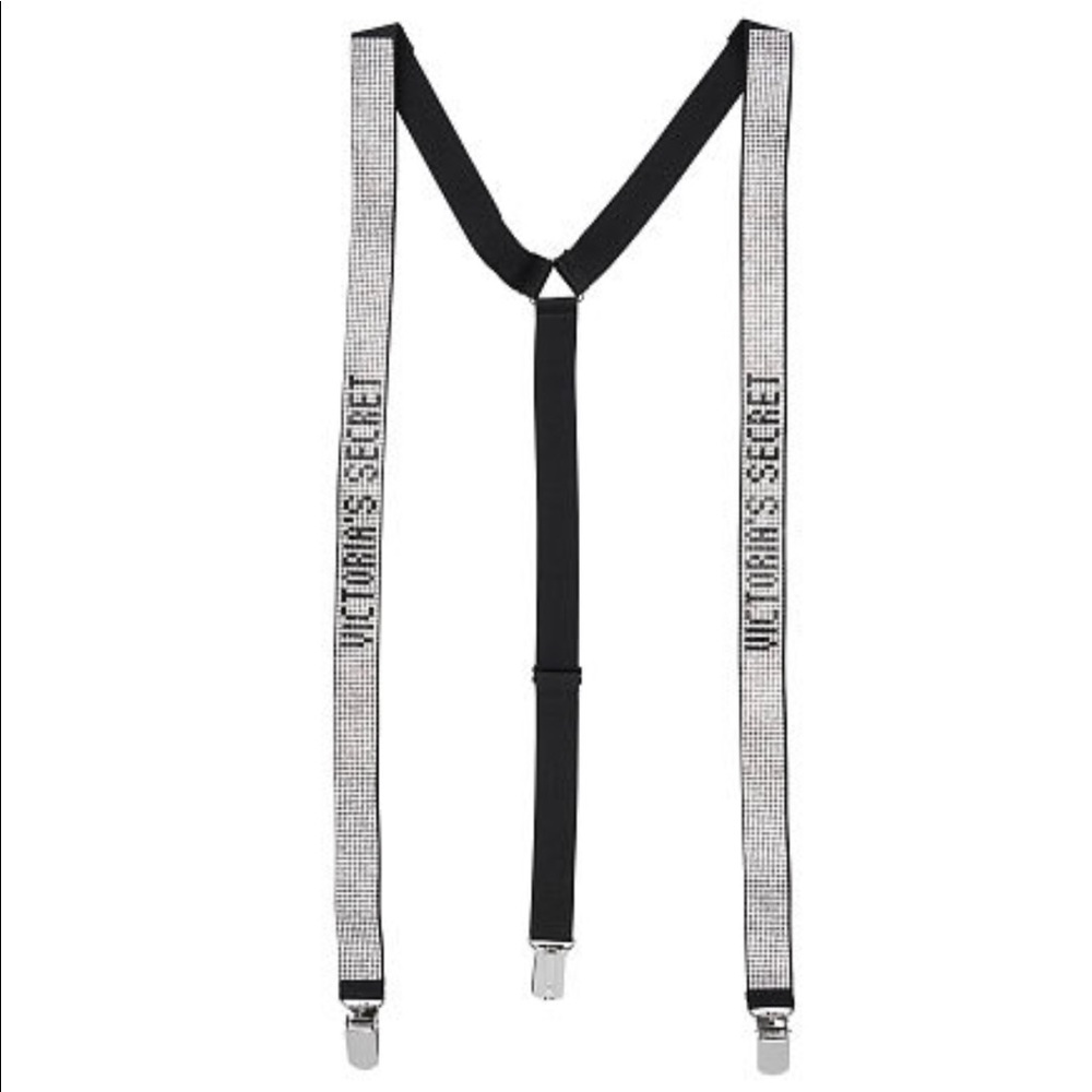 VS Logo Shine Suspenders and wristlet strap set - Picture 5 of 9